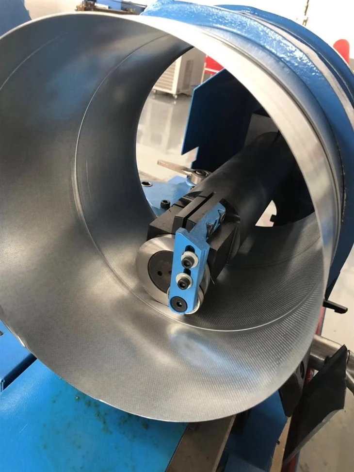 Spiral Air Duct Making Machine Round Automatic Galvanized Tube Forming Machine