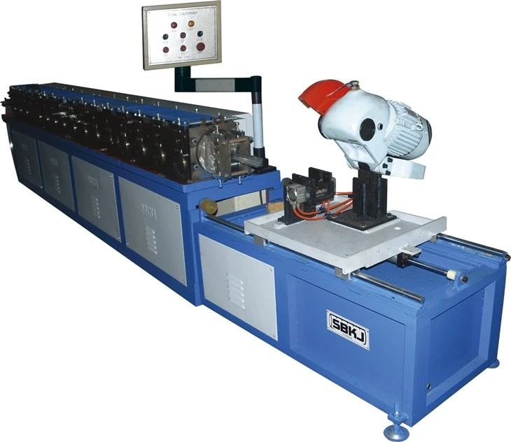 Máy cắt định hình ống gió mặt bích HVAC